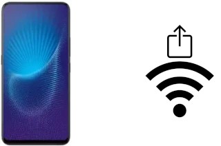 Générer un QR code avec la clé Wifi sur un Vivo NEX