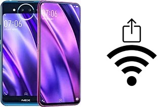 Générer un QR code avec la clé Wifi sur un vivo NEX Dual Display