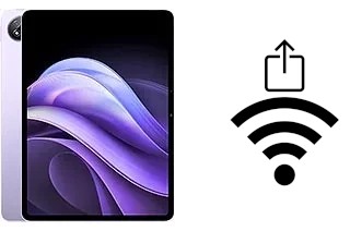 Comment générer un QR code avec le clé de sécurité réseau Wifi sur un vivo Pad3