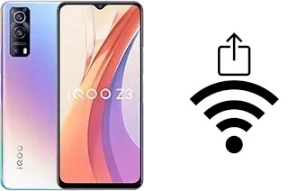 Générer un QR code avec la clé Wifi sur un vivo iQOO Z3