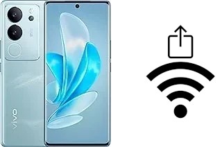 Générer un QR code avec la clé Wifi sur un vivo V29