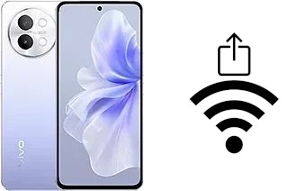 Générer un QR code avec la clé Wifi sur un vivo S18e