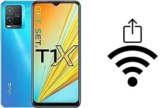 Générer un QR code avec la clé Wifi sur un vivo T1x (India)