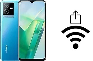 Générer un QR code avec la clé Wifi sur un vivo T2x