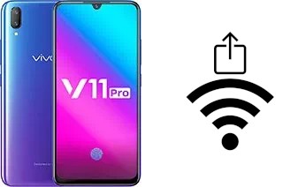 Générer un QR code avec la clé Wifi sur un vivo V11 (V11 Pro)