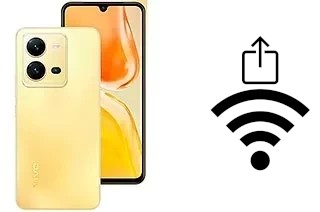 Générer un QR code avec la clé Wifi sur un vivo V25