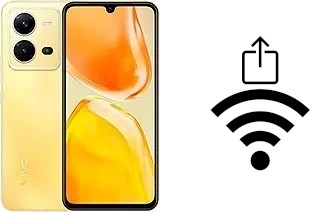 Générer un QR code avec la clé Wifi sur un vivo X80 Lite