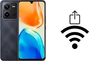 Générer un QR code avec la clé Wifi sur un vivo V25e