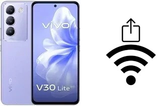 Comment générer un QR code avec le mot de passe Wifi sur un vivo V30 Lite (ME)