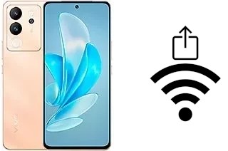 Générer un QR code avec la clé Wifi sur un vivo V30 Lite