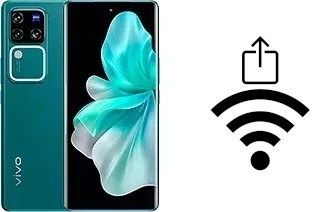 Générer un QR code avec la clé Wifi sur un vivo V30 Pro