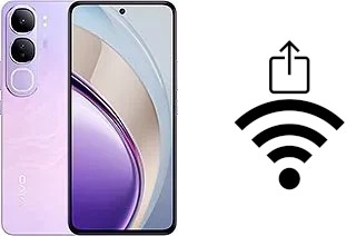 Comment générer un QR code avec le clé de sécurité réseau Wifi sur un vivo V40 Lite 4G (IDN)