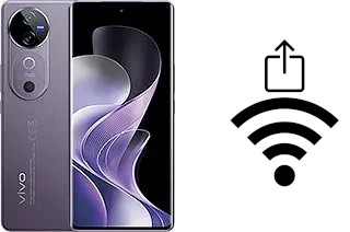 Comment générer un QR code avec le clé de sécurité réseau Wifi sur un vivo V40