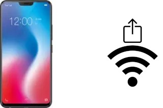 Générer un QR code avec la clé Wifi sur un Vivo V9 Pro