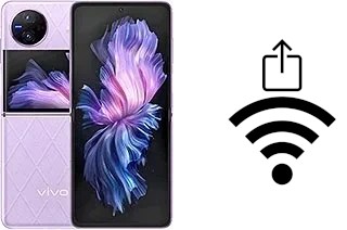 Générer un QR code avec la clé Wifi sur un vivo X Flip