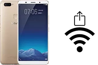 Générer un QR code avec la clé Wifi sur un vivo X20 Plus