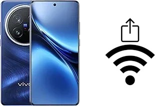 Générer un QR code avec la clé Wifi sur un vivo X200 Pro