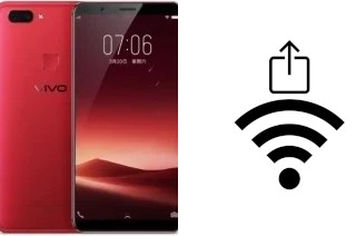 Générer un QR code avec la clé Wifi sur un vivo X20A