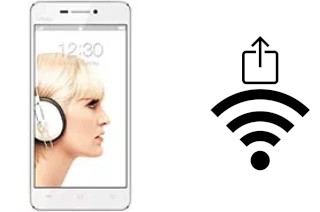 Générer un QR code avec la clé Wifi sur un vivo X3S