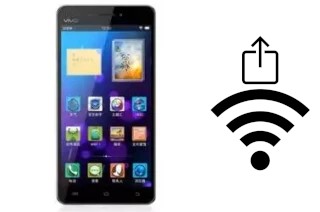 Générer un QR code avec la clé Wifi sur un Vivo X3t