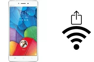 Générer un QR code avec la clé Wifi sur un vivo X5Pro