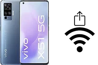 Générer un QR code avec la clé Wifi sur un vivo X51 5G