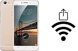 Générer un QR code avec la clé Wifi sur un vivo X6S Plus