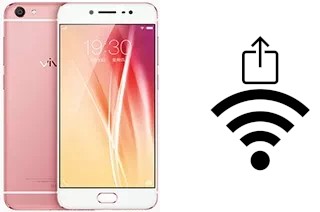 Générer un QR code avec la clé Wifi sur un vivo X7 Plus