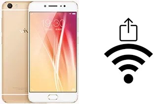 Générer un QR code avec la clé Wifi sur un vivo X7