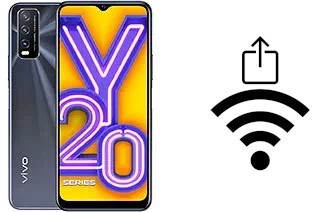 Générer un QR code avec la clé Wifi sur un Vivo Y20
