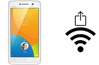 Générer un QR code avec la clé Wifi sur un vivo Y25