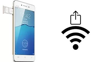 Générer un QR code avec la clé Wifi sur un vivo Y35