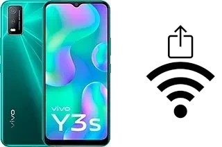 Générer un QR code avec la clé Wifi sur un vivo Y3s (2021)