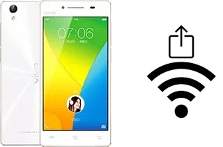 Générer un QR code avec la clé Wifi sur un vivo Y51