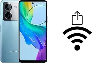 Générer un QR code avec la clé Wifi sur un vivo Y78t