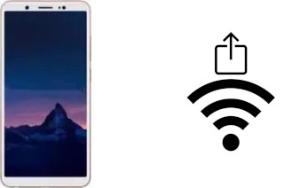 Générer un QR code avec la clé Wifi sur un Vivo Z10