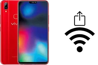 Générer un QR code avec la clé Wifi sur un vivo Z1i