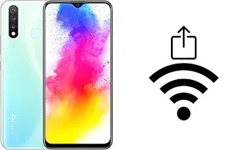 Générer un QR code avec la clé Wifi sur un vivo Z5i