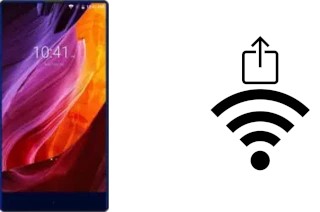 Générer un QR code avec la clé Wifi sur un VKworld Mix Plus