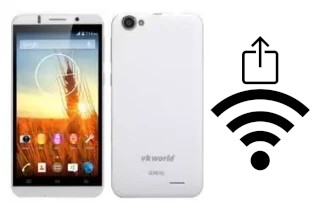 Générer un QR code avec la clé Wifi sur un VKworld VK700