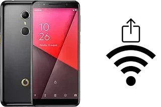 Générer un QR code avec la clé Wifi sur un Vodafone Smart N9