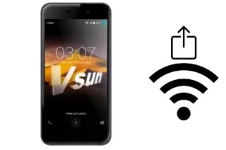 Générer un QR code avec la clé Wifi sur un Vsun Race