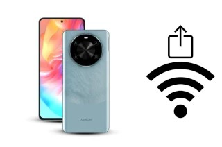 Générer un QR code avec la clé Wifi sur un Walton XANON X21