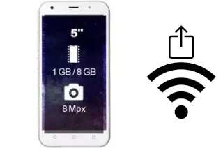 Générer un QR code avec la clé Wifi sur un Wieppo S5