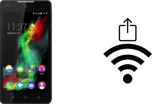 Générer un QR code avec la clé Wifi sur un Wiko Rainbow Lite