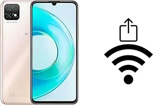 Comment générer un QR code avec le clé de sécurité réseau Wifi sur un Wiko T3