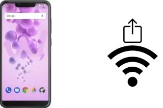 Générer un QR code avec la clé Wifi sur un Wiko View 2 Go