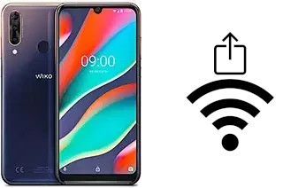 Générer un QR code avec la clé Wifi sur un Wiko View3 Pro