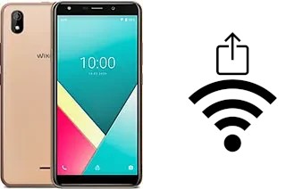 Générer un QR code avec la clé Wifi sur un Wiko Y61