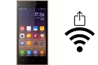 Générer un QR code avec la clé Wifi sur un Winds Note Wonder